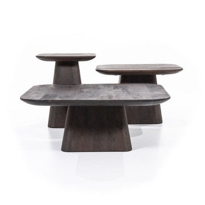 Table d’appoint Makoa - bois foncé