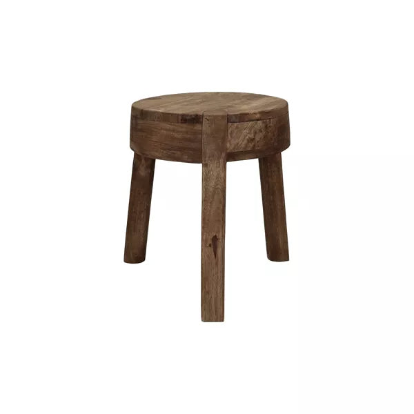 Table d'appoint Pablo - Bois de manguier brun - Ø30x37cm - Pomax - Précommande