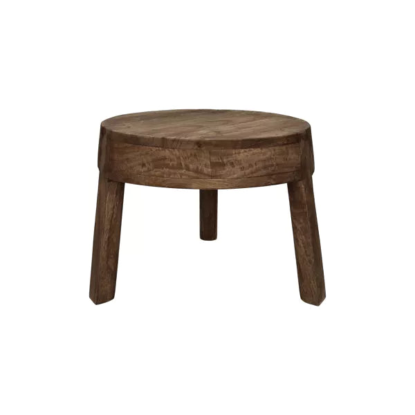 Table d'appoint Pablo - Bois de manguier brun - Ø38x31cm - Pomax - Précommande