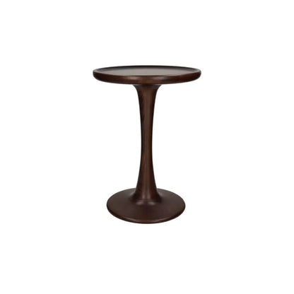 Table d'appoint Seraph - Bois de frêne brun foncé - Ø31x42cm - Pomax - Précommande