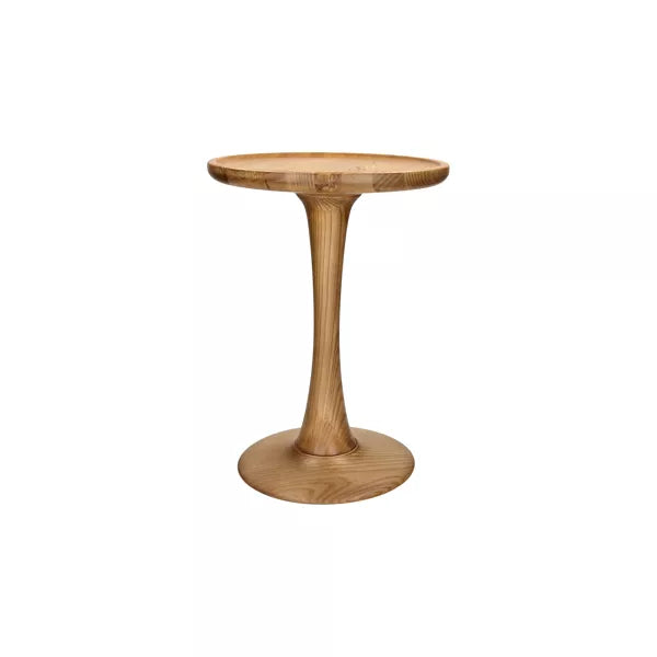 Table d'appoint Seraph - Bois de frêne naturel - Ø31x42cm - Pomax - Précommande