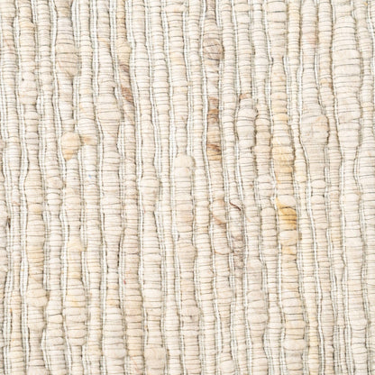 Tapis Sable – Laine et polyester ivoire – 190 × 290 cm