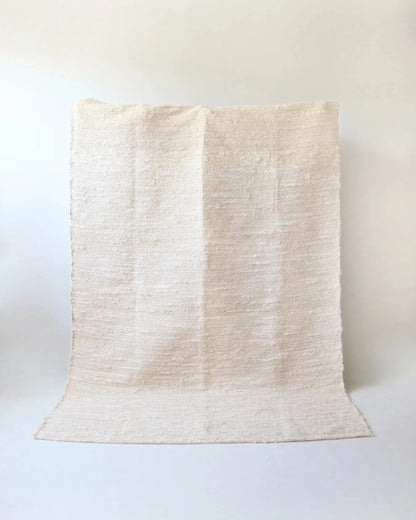 Tapis Gaou – Coton recyclé crème – 150 x 200 cm - Masamé