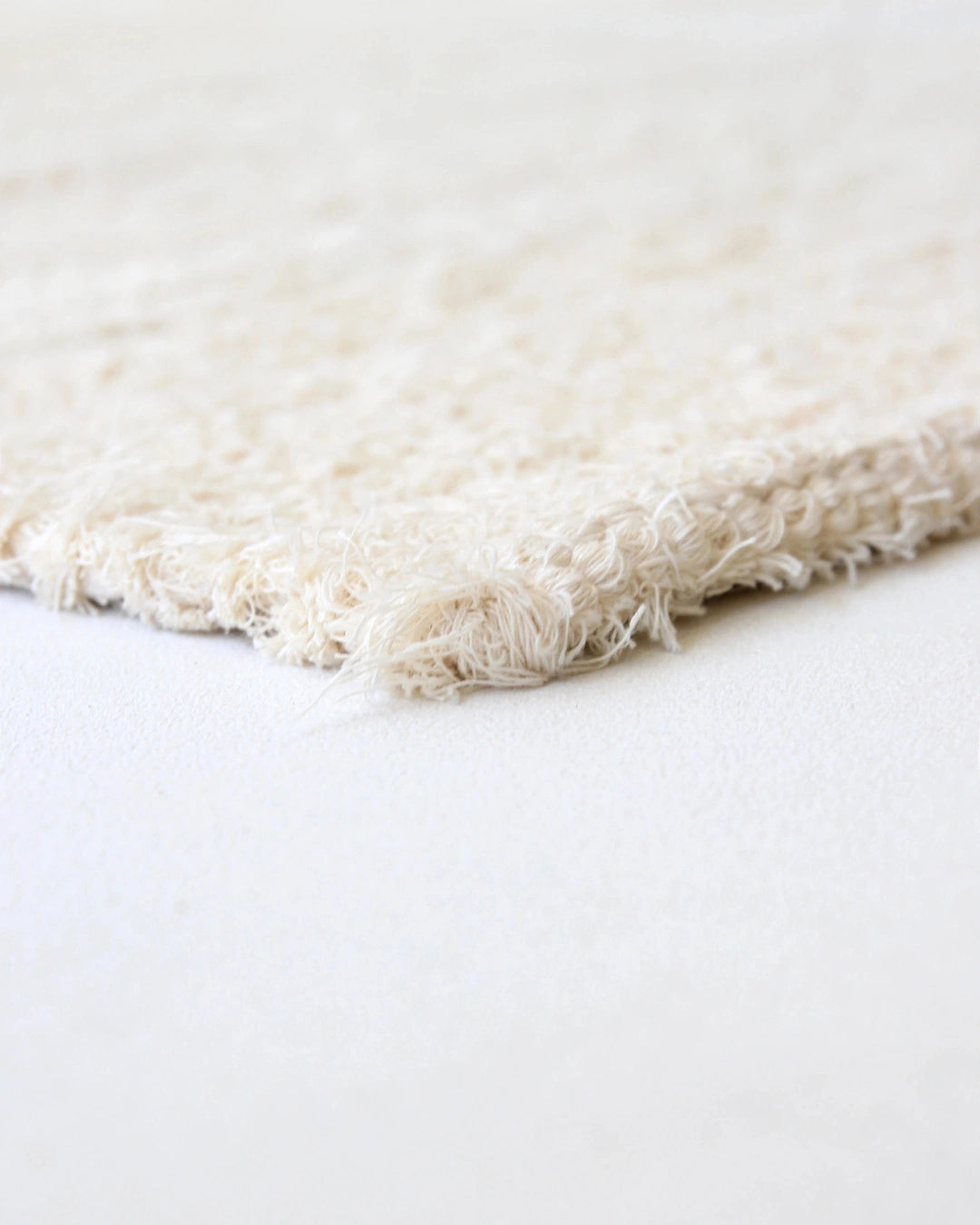 Tapis Gaou – Coton recyclé crème – 150 x 200 cm - Masamé
