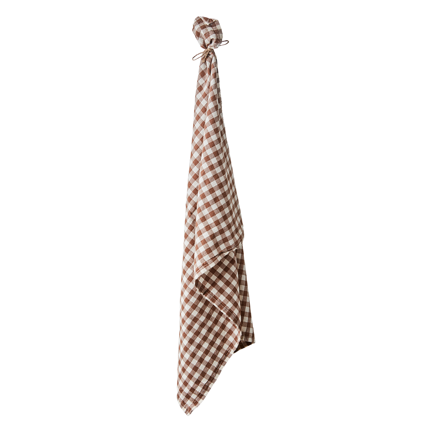 Torchon Elsa - Marron et Blanc