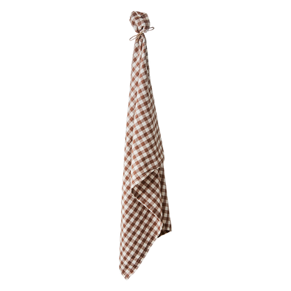 Torchon Elsa - Marron et Blanc