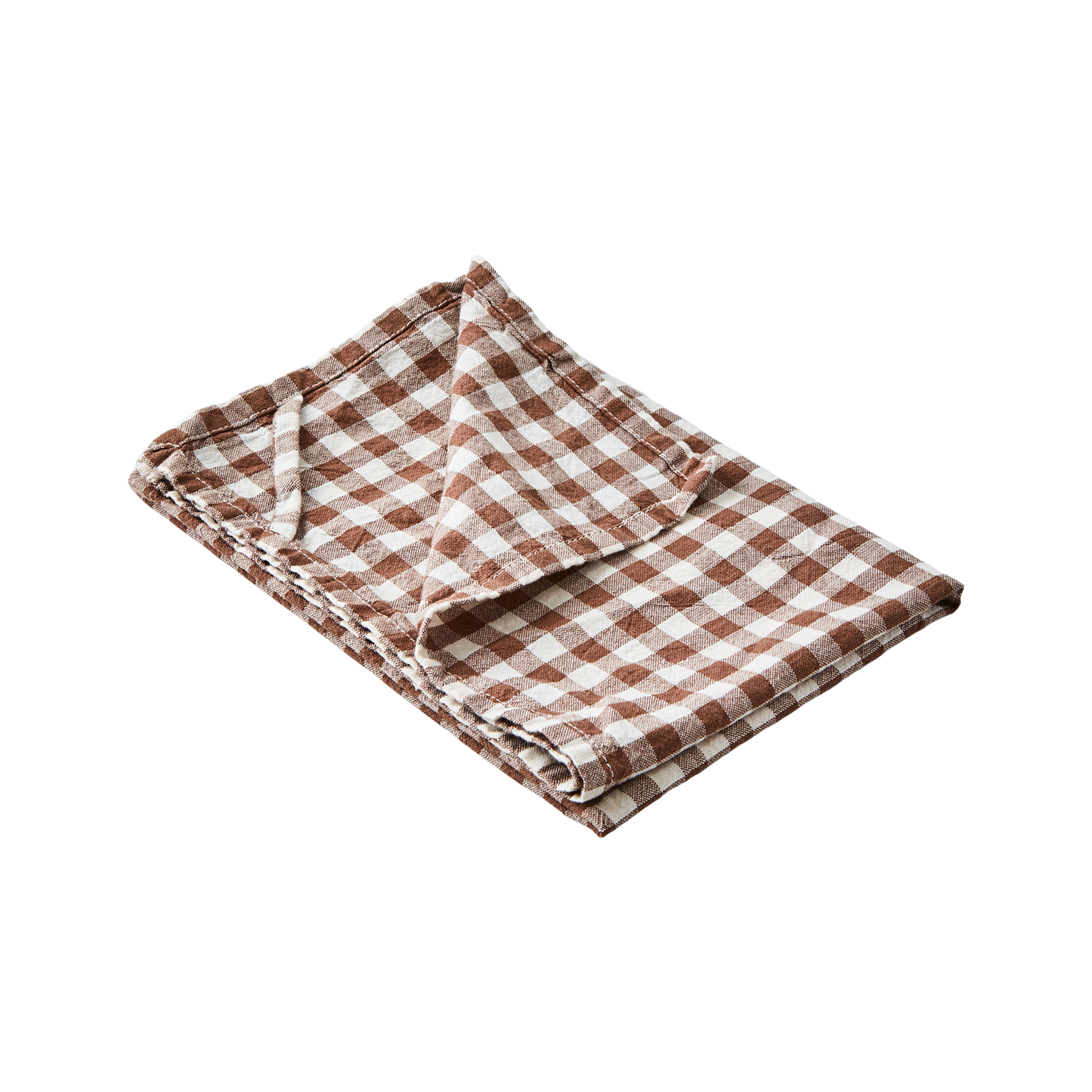 Torchon Elsa - Marron et Blanc
