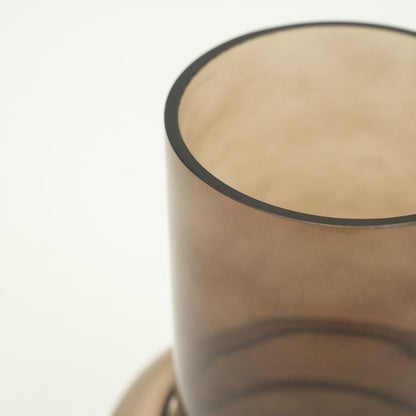 Vase Halo Marron