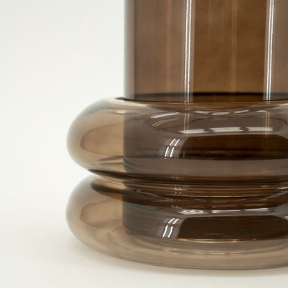 Vase Halo Marron
