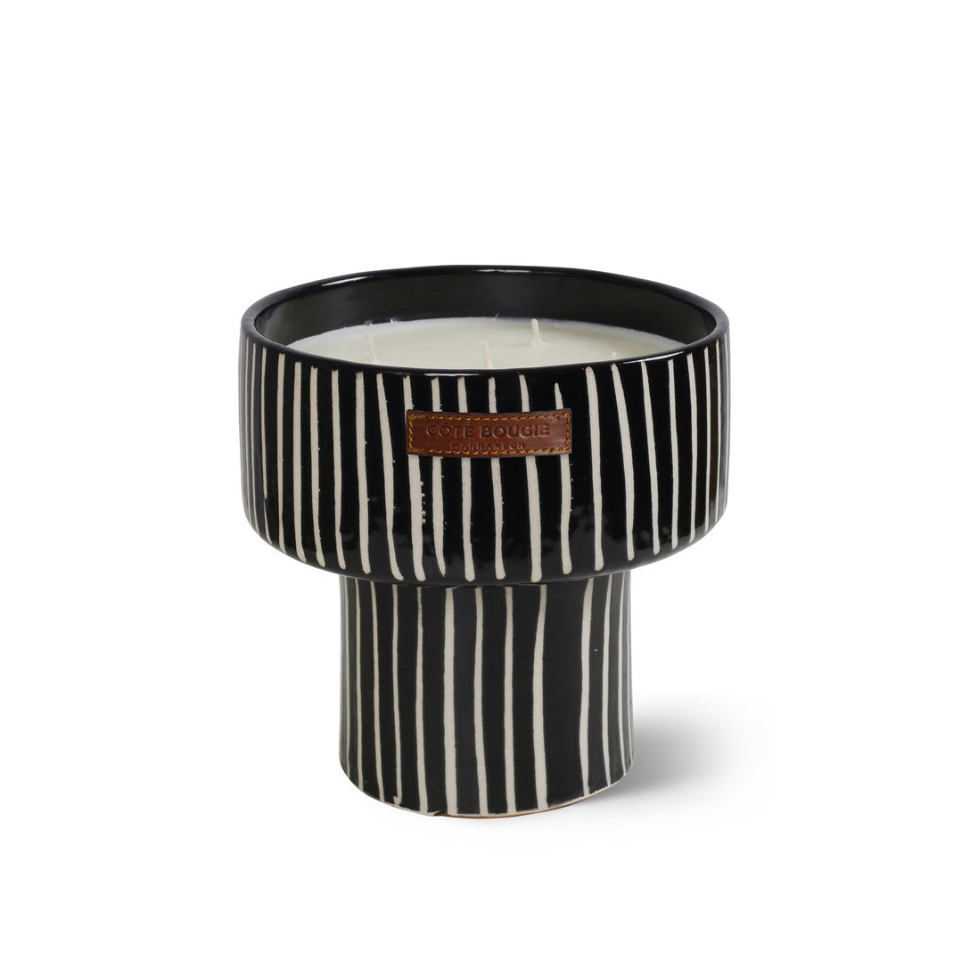 Coupe Zébré M - Mandarine Majorelle - Côté Bougie