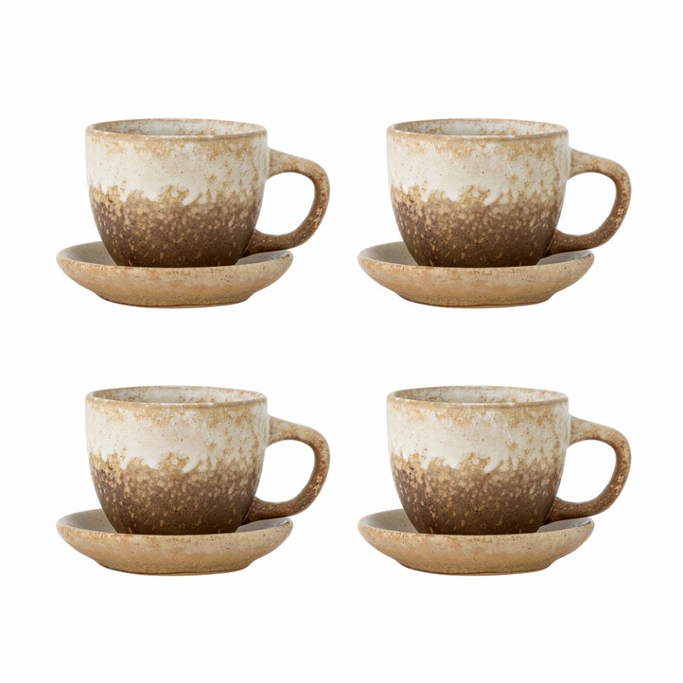 Brenta Tasse avec soucoupe - Nature