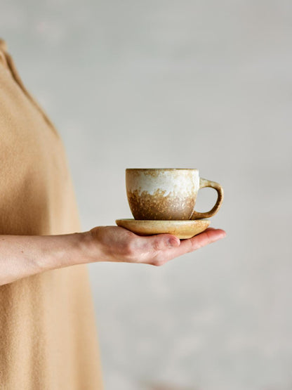 Brenta Tasse avec soucoupe - Nature