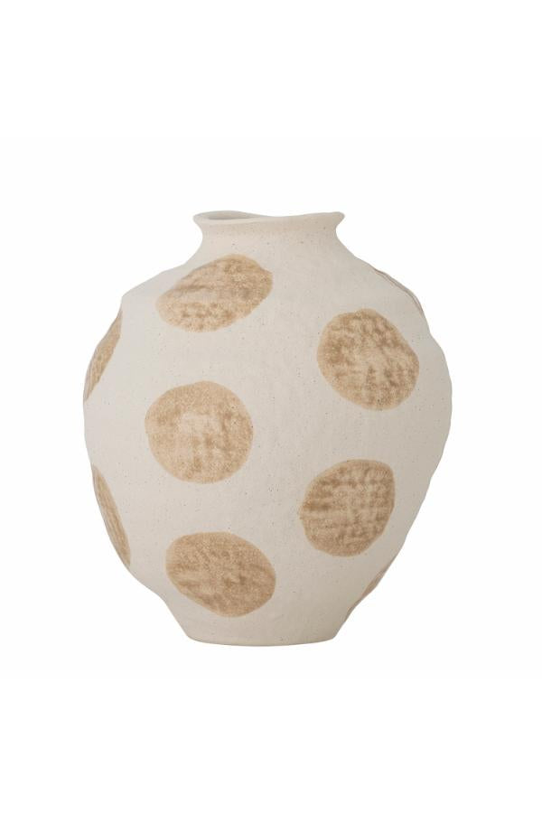 Byron Vase, Nature, Grès Ø17xH20,5 cm