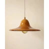 Suspension Gigaro L - Céramique émaillée Miel - Ø30 cm - Masamé