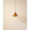 Suspension Gigaro S - Céramique émaillée Miel Ø16 cm - Masamé