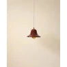 Suspension Gigaro S - Céramique émaillée Terre brûlée Ø16 cm - Masamé