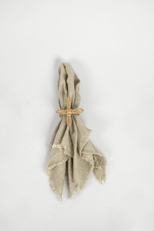 Rond de serviette Zara fleur