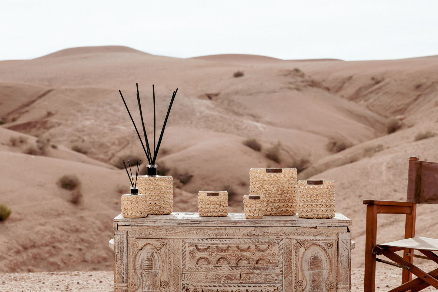 Diffuseur Raphia Zina - Oriental - Côté Bougie