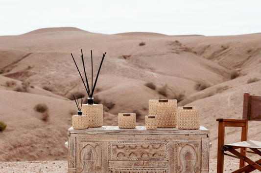 Diffuseur Raphia Zina - Oriental - Côté Bougie